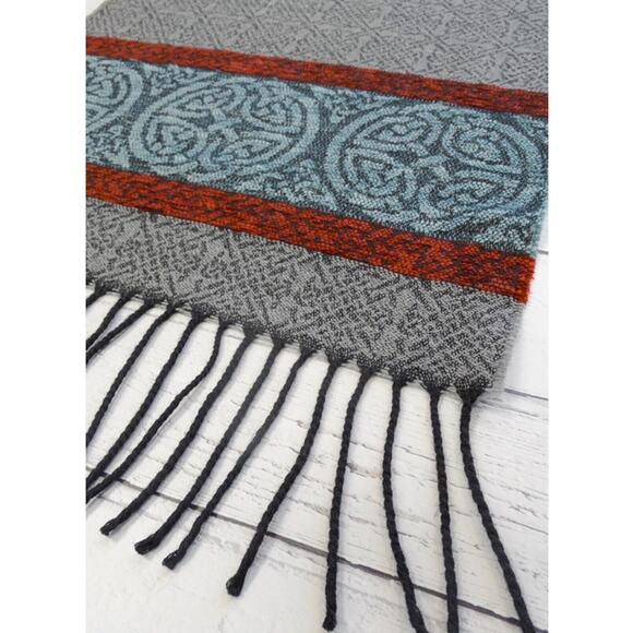 Calzeat Celtic Collection 70"x15" Woven Scarf Neck Wrap Table Runner Scotland - Picture 8 of 15
